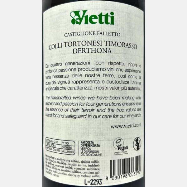 Timorasso Derthona Colli Tortonesi DOC 2021 - Vietti Timorasso Derthona Colli Tortonesi DOC 2021 - Vietti