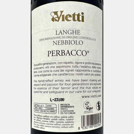 Nebbiolo Perbacco Langhe DOC 2021 - Vietti