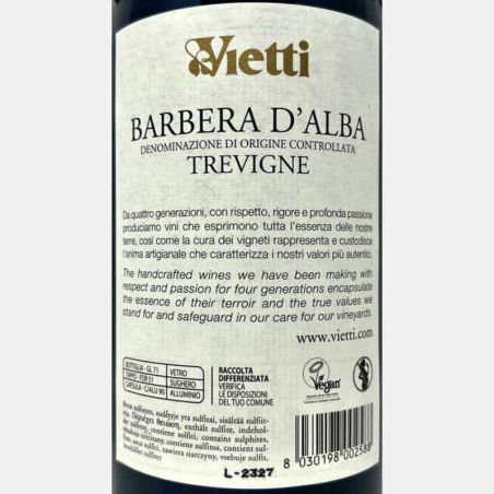 Barbera d'Alba Tre Vigne DOC 2021 - Vietti