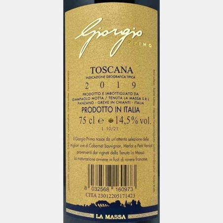 Giorgio Primo Rosso Toscana IGT 2019 - Tenuta La Massa