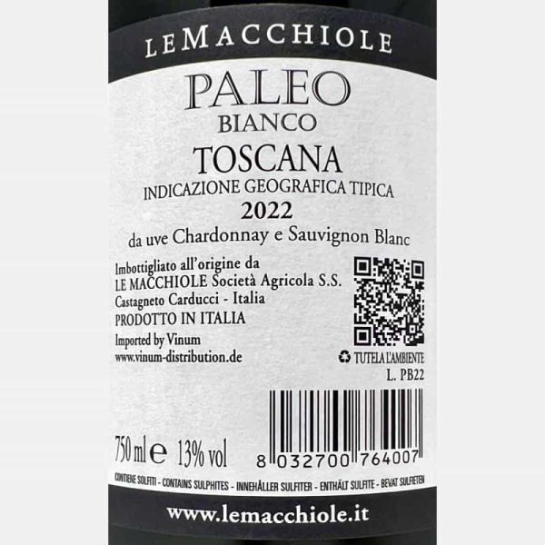 Paleo Bianco Toscana IGT 2022 - Le...