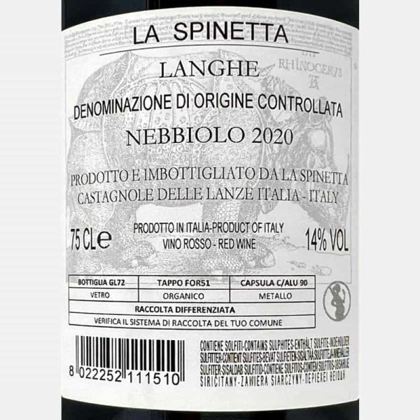 Nebbiolo Langhe DOC 2020 - La Spinetta Nebbiolo Langhe DOC 2020 - La Spinetta