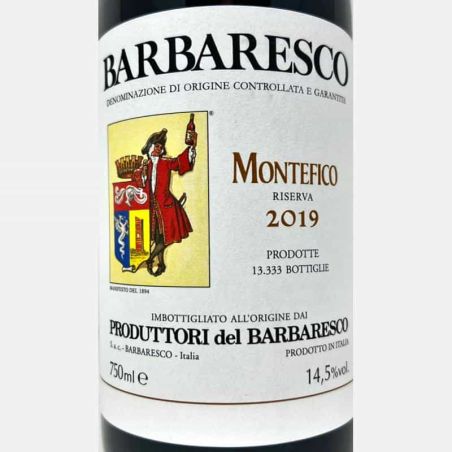 Barbaresco Riserva Montefico DOCG 2019 - Produttori del Barbaresco