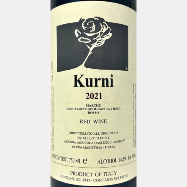 Kurni Rosso Marche IGT 2021 - Oasi...