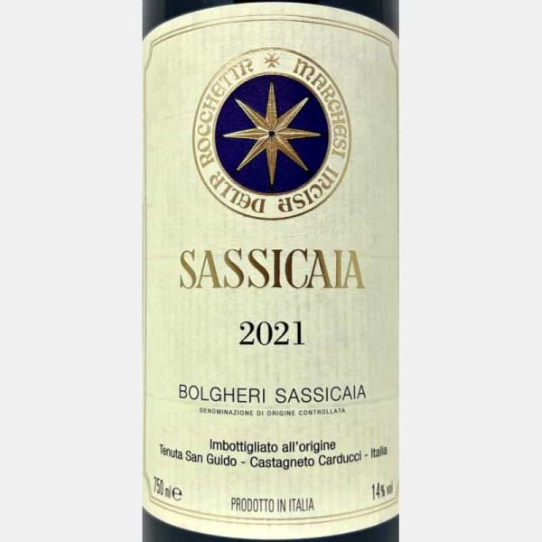 Sassicaia Bolgheri Sassicaia DOC 2021...