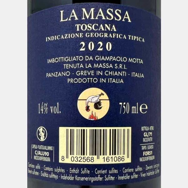 La Massa Rosso Toscana IGT 2020 - Tenuta La Massa La Massa Rosso Toscana IGT 2020 - Tenuta La Massa