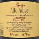 Lagrein Riserva Porphyr Alto Adige DOC 2021 - Cantina Terlan Lagrein Riserva Porphyr Alto Adige DOC 2021 - Cantina Terlan