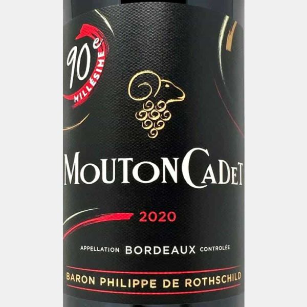 Mouton Cadet Rouge Bordeaux AOC 2020...