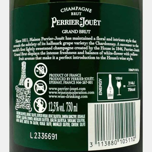 Champagne Grand Brut AOC - Perrier-Jouet