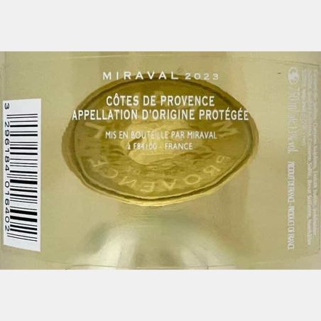 Miraval Blanc Cotes de Provence AOP 2023 - Brad Pitt & Famille Perrin