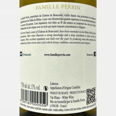 Cotes du Rhone Reserve Blanc AOC 2023 - Famille Perrin