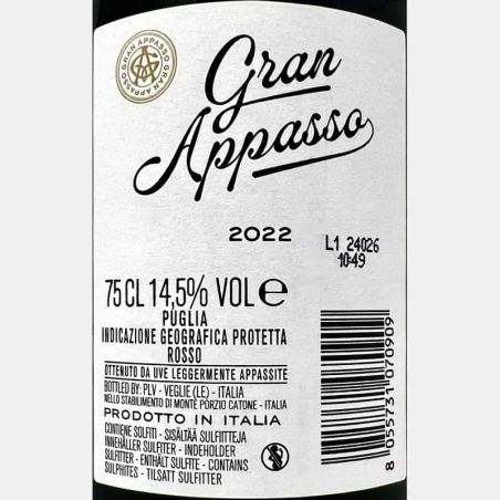 Gran Appasso Rosso Puglia IGP 2022 - Femar Vini