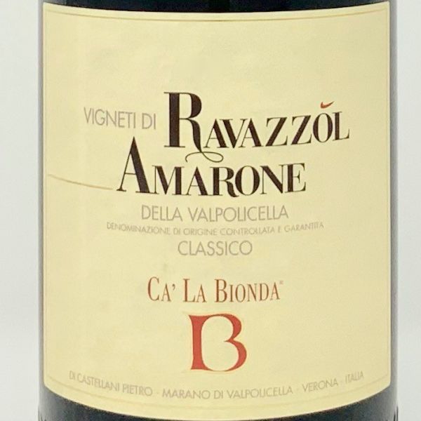 Vigneti di Ravazzol Amarone della Valpolicella Classico DOCG 2011 - Ca La Bionda