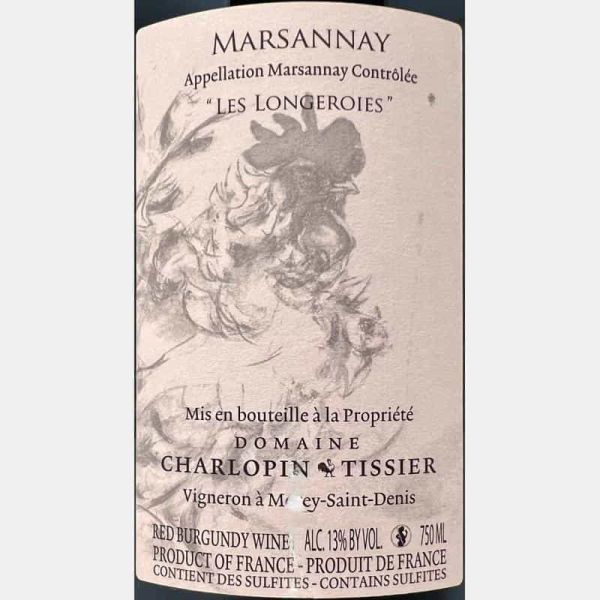 Marsannay Rouge Les Longeroies AOC 2020 - Charlopin Tissier Marsannay Rouge Les Longeroies AOC 2020 - Charlopin Tissier