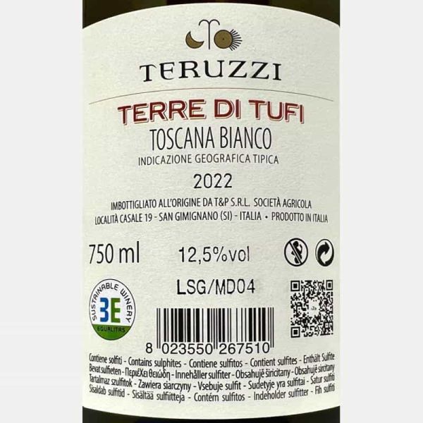 Terre di Tufi Bianco Toscana IGT 2022...