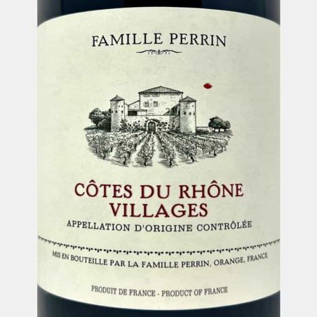 Cotes du Rhone Villages Rouge AOC 2021 - Famille Perrin