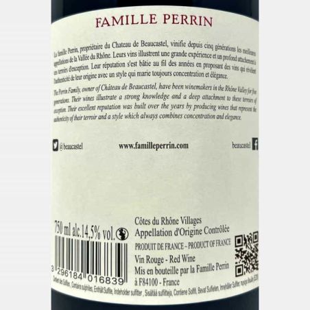 Vinsobres Les Cornuds Rouge AOC 2021 - Famille Perrin