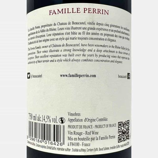 Gigondas La Gille Rouge AOC 2021 - Famille Perrin Gigondas La Gille Rouge AOC 2021 - Famille Perrin