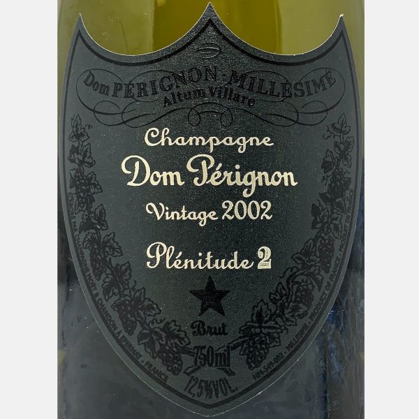 Champagne Plenitude P2 Brut Vintage AOC 2002 - Dom Perignon