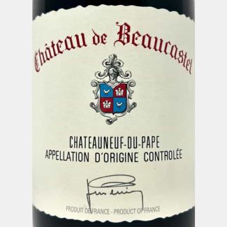 Château de Beaucastel Chateauneuf-du-Pape Rouge AOC 2021 Bio - Famille Perrin