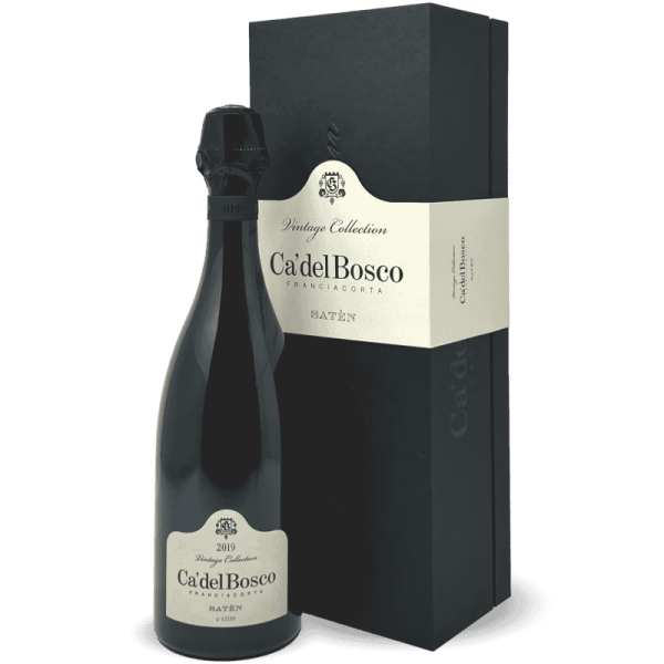 Franciacorta Vintage Collection Saten Brut DOCG 2019 Gift Box - Ca del Bosco Franciacorta Vintage Collection Saten Brut DOCG 2019 Gift Box - Ca del Bosco