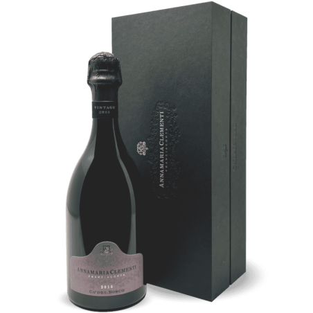 Franciacorta Riserva Annamaria Clementi Dosage Zero DOCG 2015 Geschenkbox - Ca del Bosco