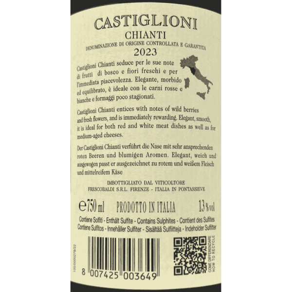Chianti Castiglioni DOCG 2023 -...