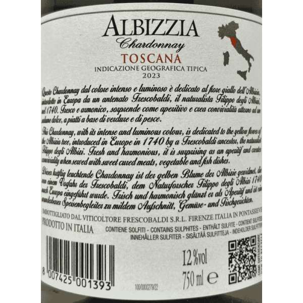 Chardonnay Albizzia Toscana IGT 2023...