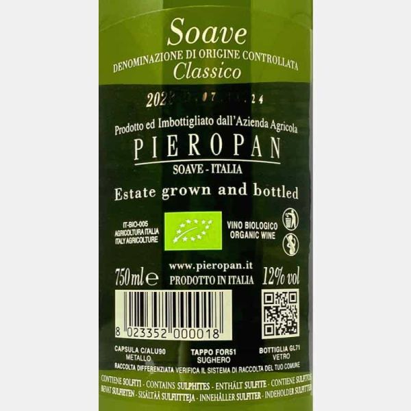 Soave Classico DOC 2023 Bio - Pieropan Soave Classico DOC 2023 Bio - Pieropan