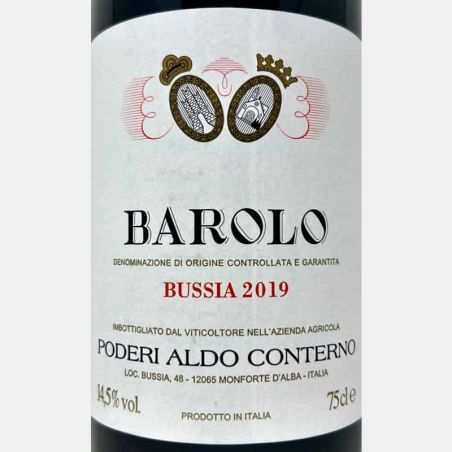 Barolo Bussia DOCG 2019 - Poderi Aldo Conterno