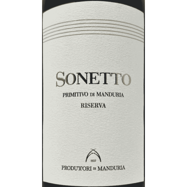 Primitivo di Manduria Riserva Sonetto...