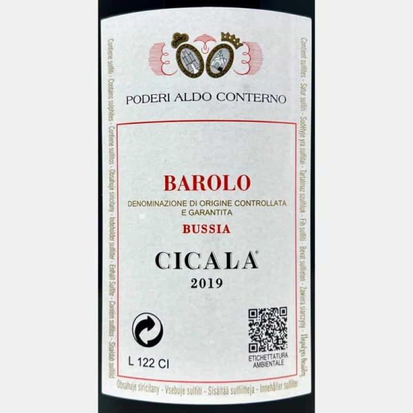 Barolo Bussia Cicala DOCG 2019 - Poderi Aldo Conterno Barolo Bussia Cicala DOCG 2019 - Poderi Aldo Conterno