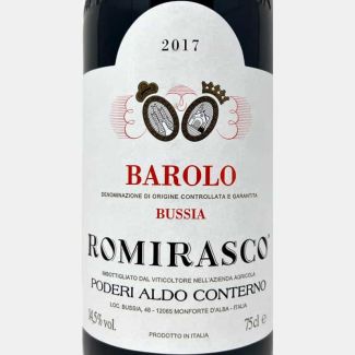 Barolo Bussia Romirasco DOCG 2017 - Poderi Aldo Conterno