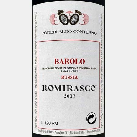 Barolo Bussia Romirasco DOCG 2019 - Poderi Aldo Conterno