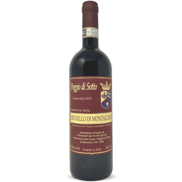 Brunello di Montalcino DOCG 2018 Bio - Poggio di Sotto Brunello di Montalcino DOCG 2018 Bio - Poggio di Sotto