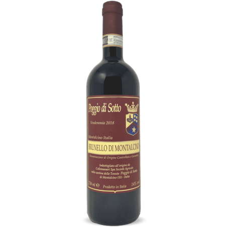 Brunello di Montalcino DOCG 2018 Bio - Poggio di Sotto