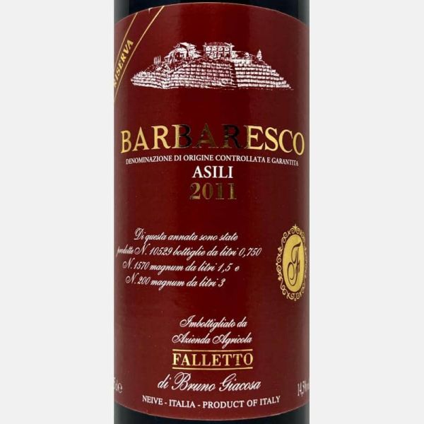 Barbaresco Asili Riserva DOCG 2011 - Bruno Giacosa