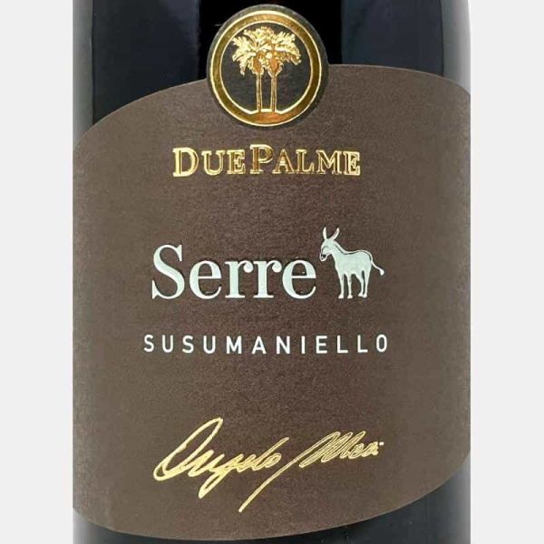 Susumaniello Serre Salento IGP 2021 - Cantine Due Palme