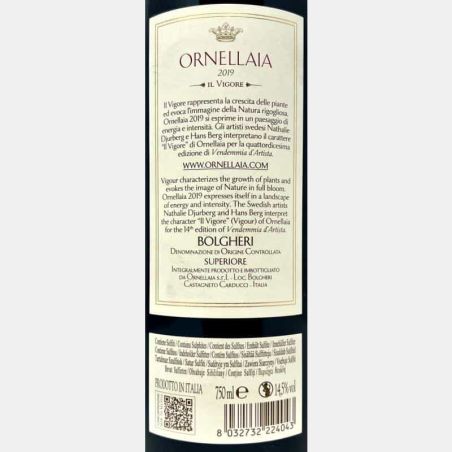 Ornellaia Bolgheri Superiore DOC 2019 - Tenuta dell'Ornellaia