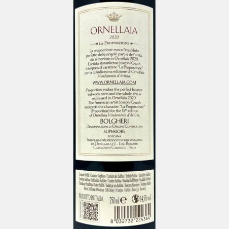 Ornellaia Bolgheri Superiore DOC 2020 - Tenuta dell'Ornellaia