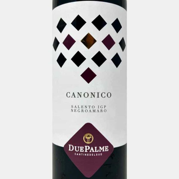 Negroamaro Canonico Salento IGP 2022 - Cantine Due Palme