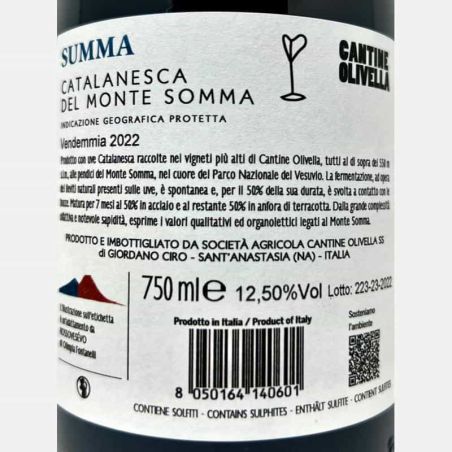 Catalanesca del Monte Somma Summa IGP 2022 - Cantine Olivella