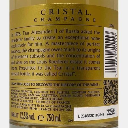 Champagne Cristal Brut AOC 2015 Geschenkbox - Louis Roederer
