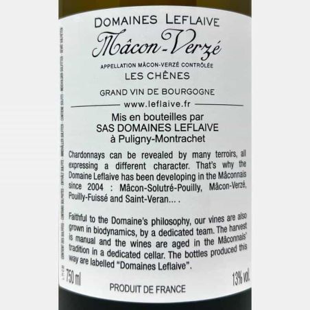 Macon-Verze Les Chenes AOC 2022 - Domaines Leflaive