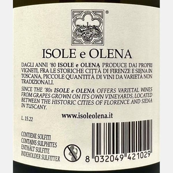 Chardonnay Collezione Privata Toscana IGT 2021 - Isole e Olena Chardonnay Collezione Privata Toscana IGT 2021 - Isole e Olena