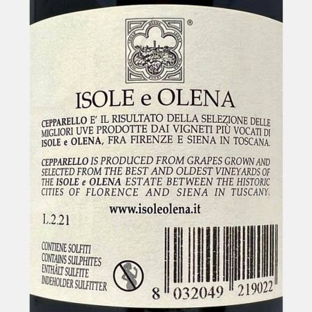 Cepparello Rosso Toscana IGT 2019 - Isole e Olena