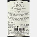 Korem Bovale Isola dei Nuraghi IGT 2020 - Argiolas Korem Bovale Isola dei Nuraghi IGT 2020 - Argiolas