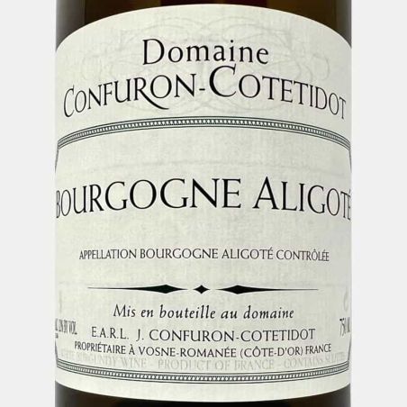 Bourgogne Aligote AOC 2018 - Domaine Confuron-Cotetidot