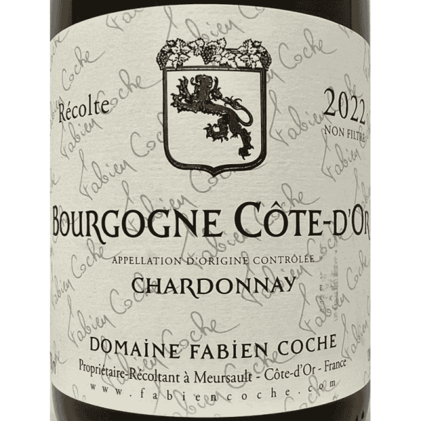 Bourgogne Cote d´Or Chardonnay AOC...