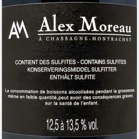 Chassagne Montrachet Rouge Vieilles Vignes AOC 2021 - Alex Moreau